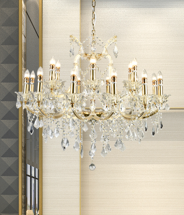 그리나 19등(1000파이) 크리스탈거실등 대형샹들리에