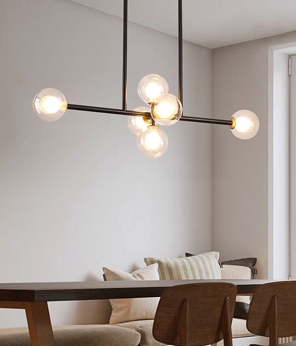 제아 6등 펜던트 조명,인테리어 펜던트,LED 식탁등