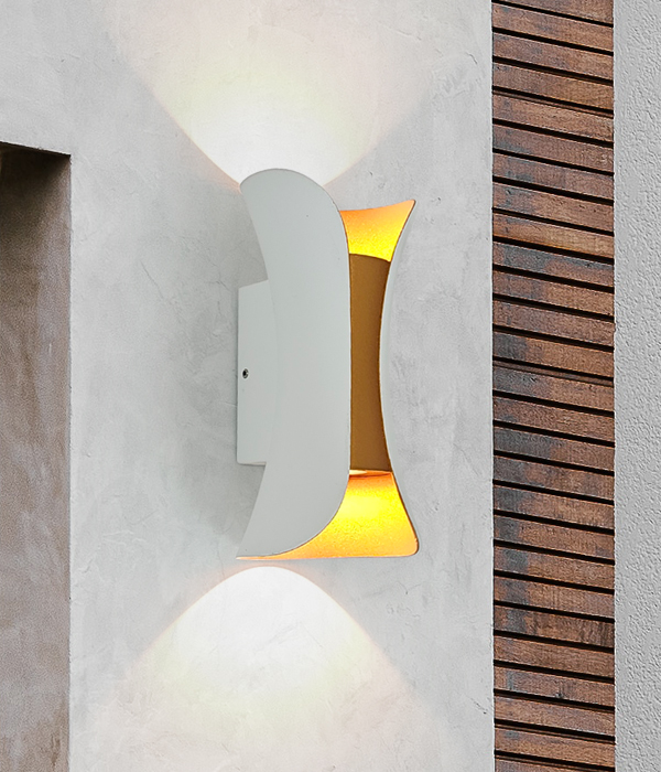 리브스 외부벽등 외벽등 LED 10W 화이트/블랙