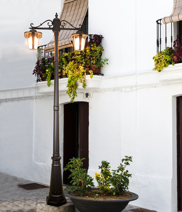 필드 정원등, 야외 조명, 가로등, 외부조명 (2.2m 블랙)